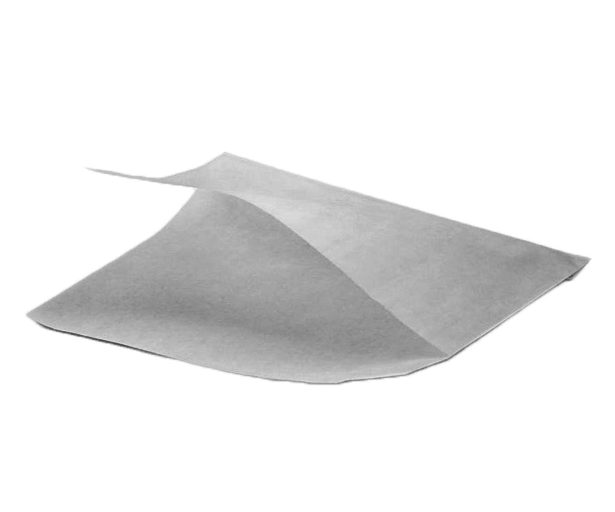 Уголок из жиростойкой бумаги 140х160мм белый (Mobipack)