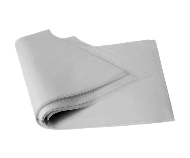 Бумага для выпекания натуральная силиконизированная белая в листах