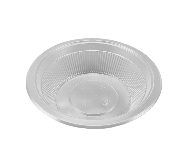 Тарелка "плошка" суповая 500мл прозрачная 