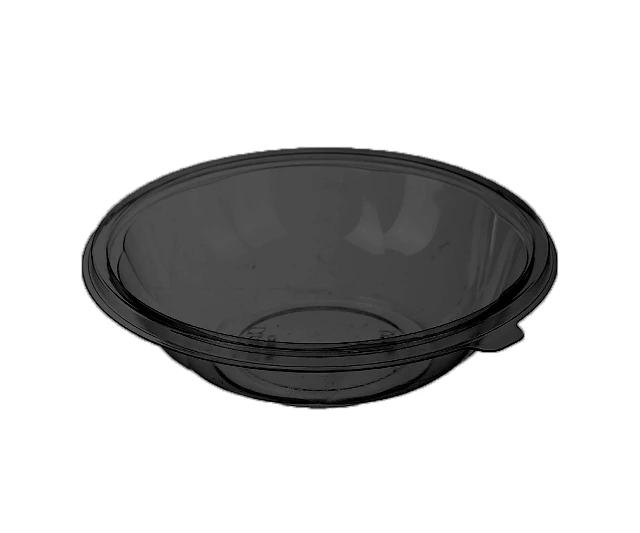 Ёмкость для салата "СК-075" черная с крышкой 