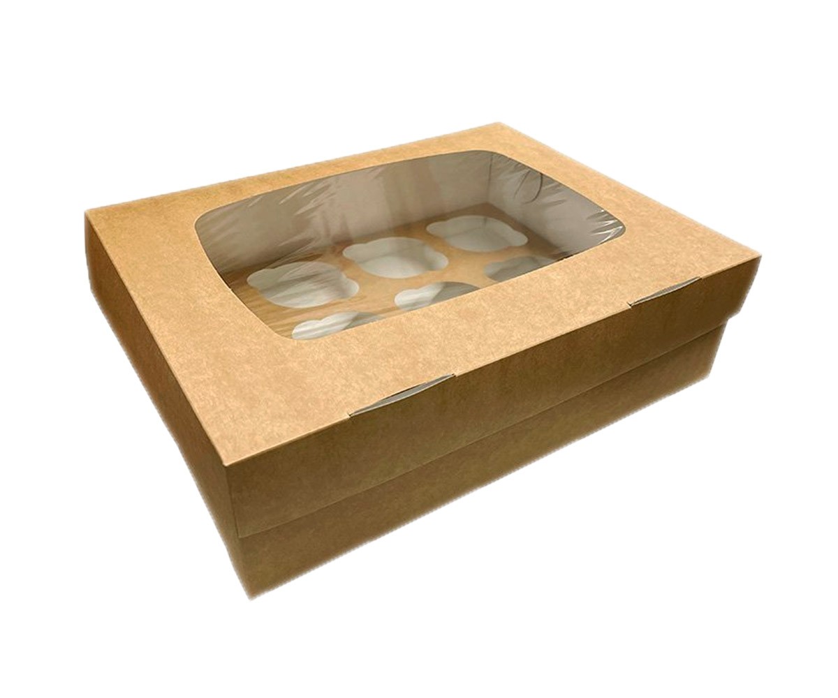 Упаковка "Оригамо" для 12 маффинов 