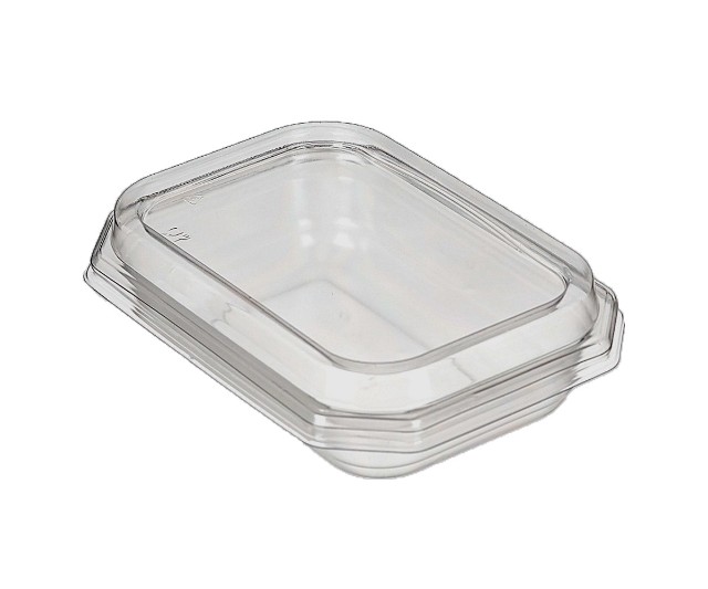 Емкость для салатов СПП-250 прозрачная с крышкой (Комус)