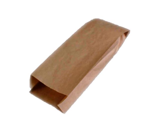 Крафт-пакет бумажный "Aviora" 30х10+5см коричневый 