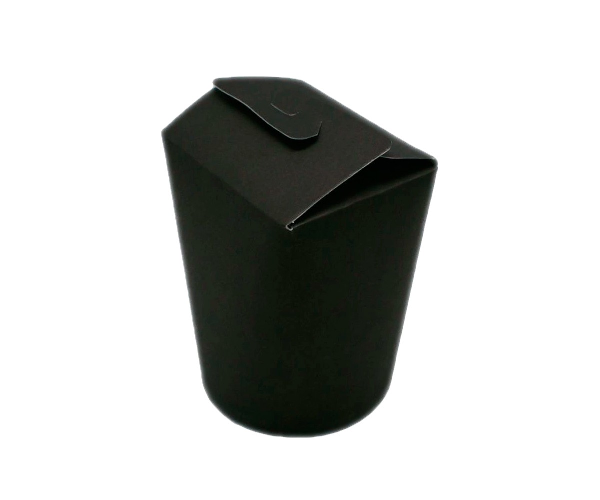 Стакан-коробка "WOK" 720мл черный 