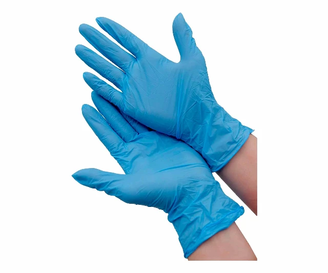Перчатки нитриловые одноразовые "Optiline" без напыления 