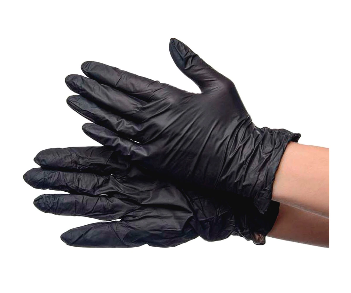 Перчатки нитриловые одноразовые "Optiline" без напыления 