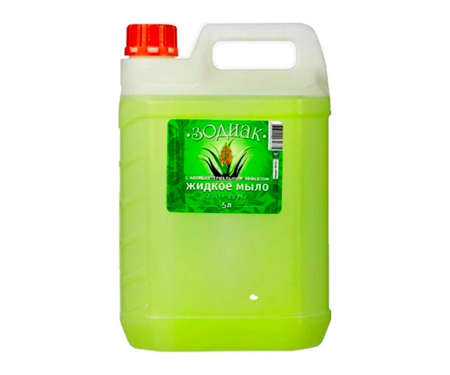 Мыло жидкое "Зодиак Антибактериальное" 5,0л 