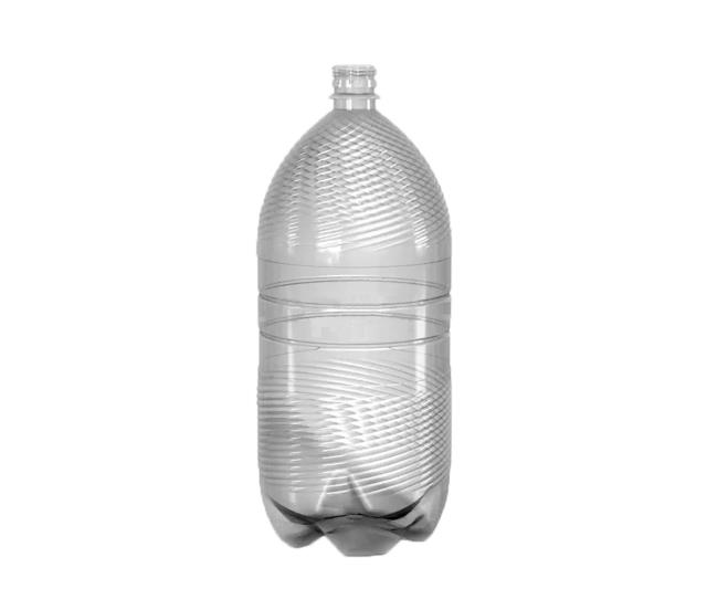 ПЭТ бутылка 3,0л прозрачная с крышкой