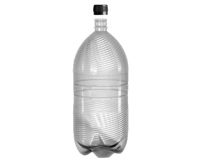 ПЭТ бутылка 3,0л прозрачная с крышкой