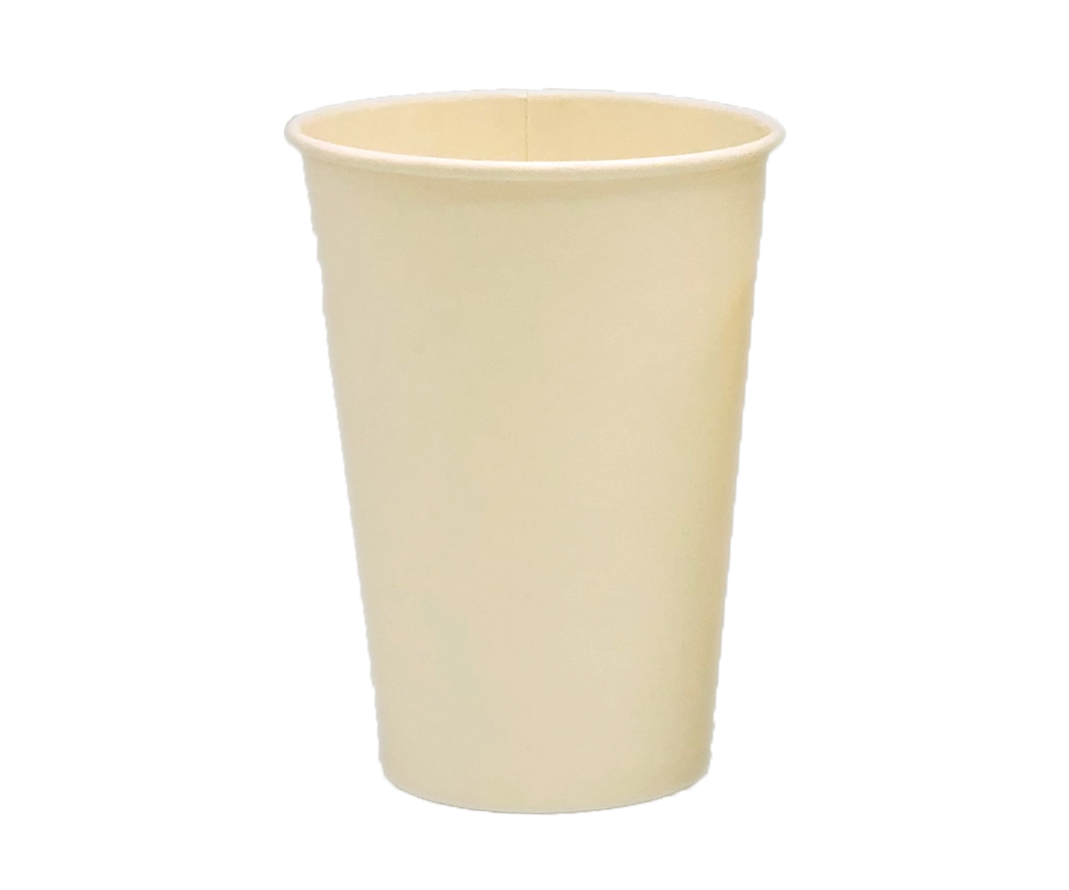 Стакан бумажный "Белый" 500мл для горячих напитков белый (Лигапак)