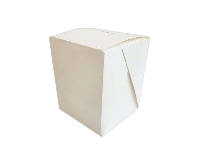 Контейнер бумажный "China Pack" 450мл белый "Оригамо" 