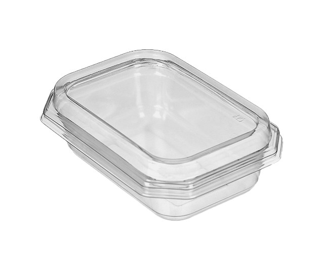 Емкость для салатов СПП-350 прозрачная с крышкой (Комус)