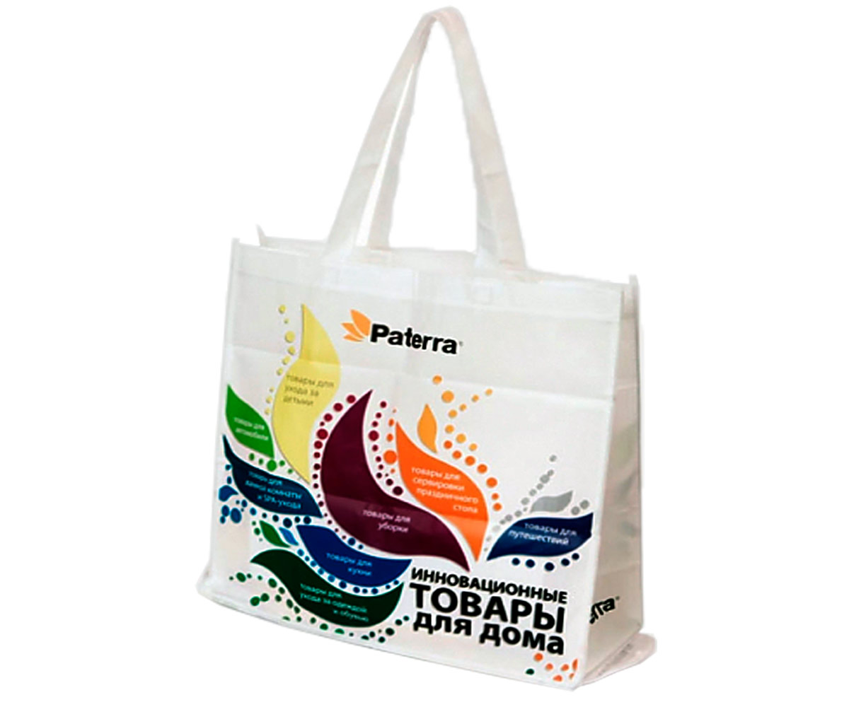 Сумка для покупок "Paterra" с логотипом 