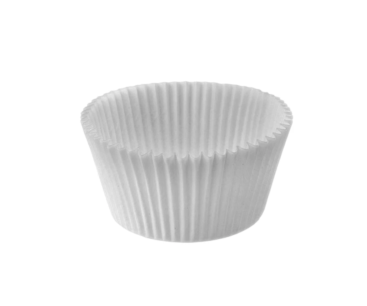 Бумажная форма для пирожных круглая диам.50мм белая