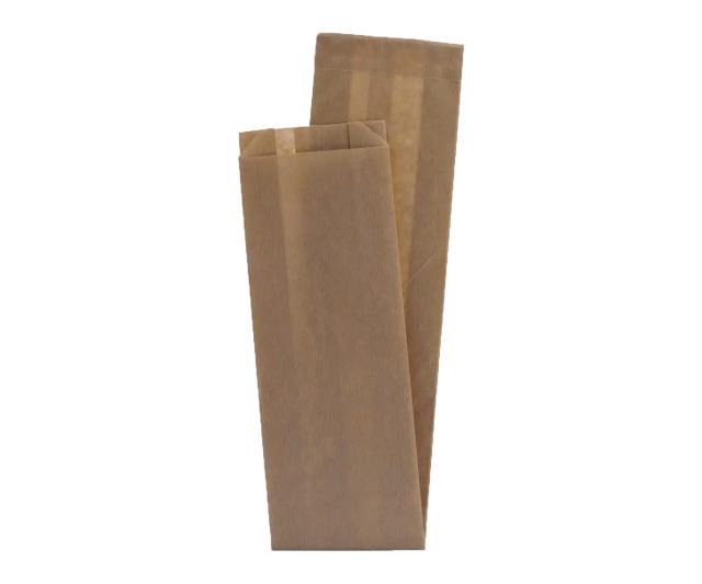 Крафт-пакет бумажный 'Aviora' 64х10+5см под французский багет коричневый