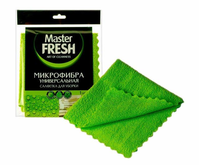 Универсальные салфетки "Master Fresh" 30х30см из микрофибры 