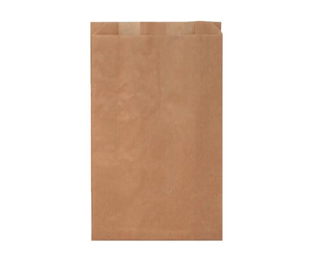 Крафт-пакет бумажный "Aviora" 30х17+6см коричневый (ASD)