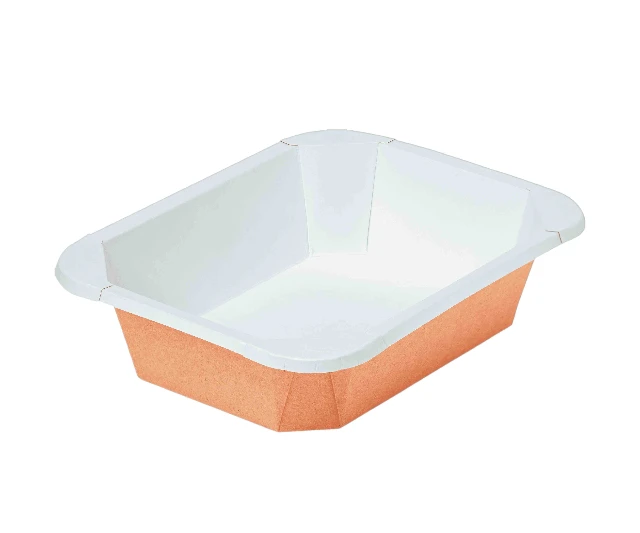 Контейнер прямоугольный "OSQ OCTOBOX 400" крафт коричневый без крышки 